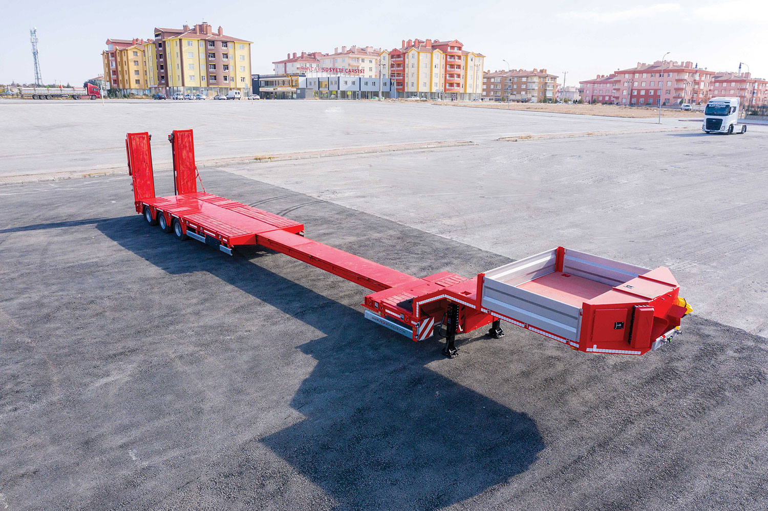 3 Axle Extandable Lowbed