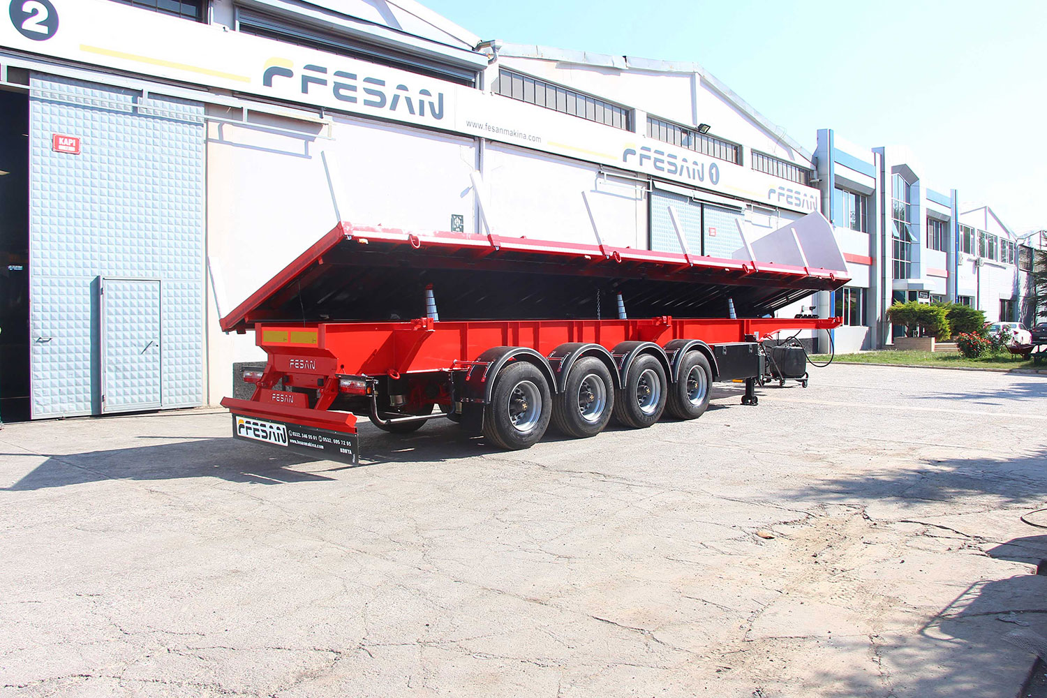 Side Tipping Platform